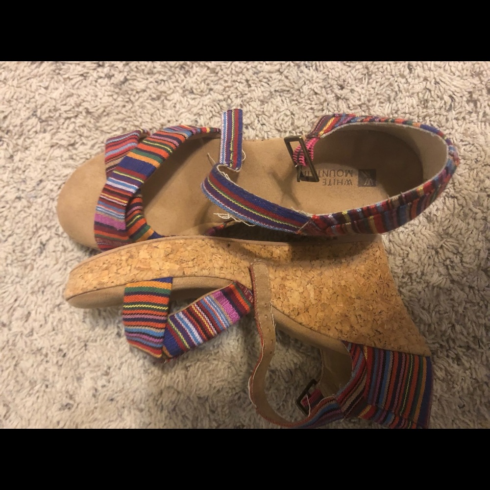 White mountain heels